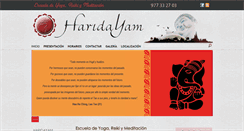 Desktop Screenshot of haridayam.com