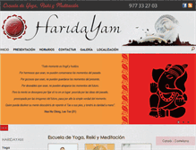 Tablet Screenshot of haridayam.com